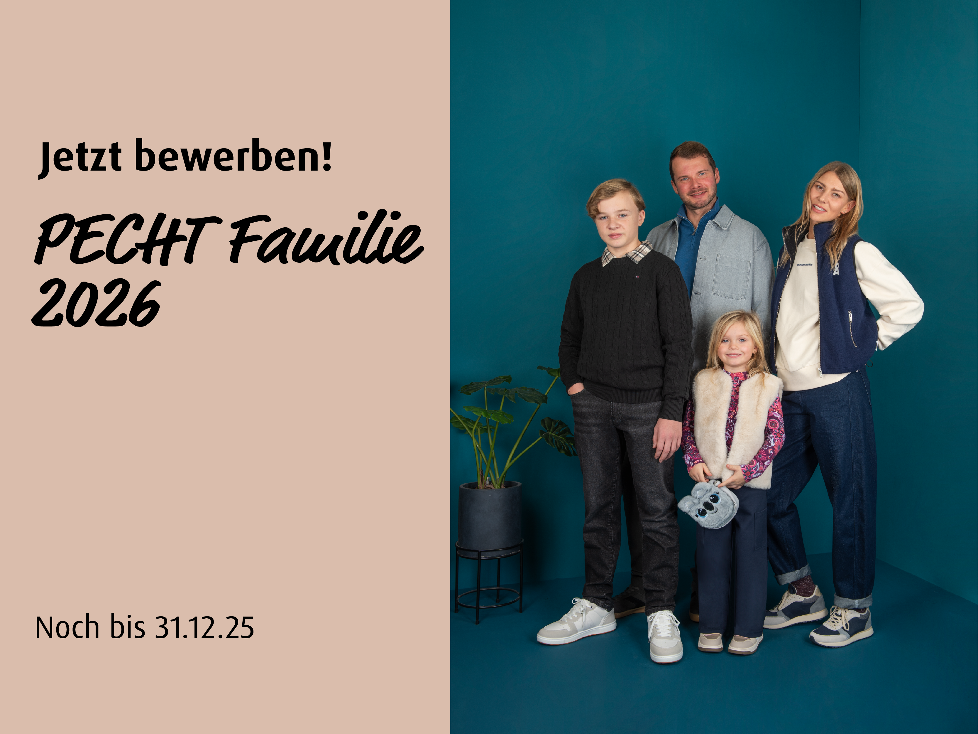 WERDEN SIE TEIL DER PECHT FAMILIE 2026!