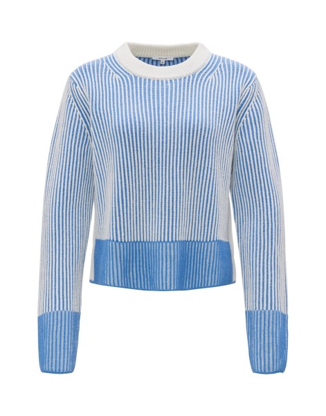 Opus Bekleidung Opus Damen Pullover Blau Opus Sweatshirt GOFONA