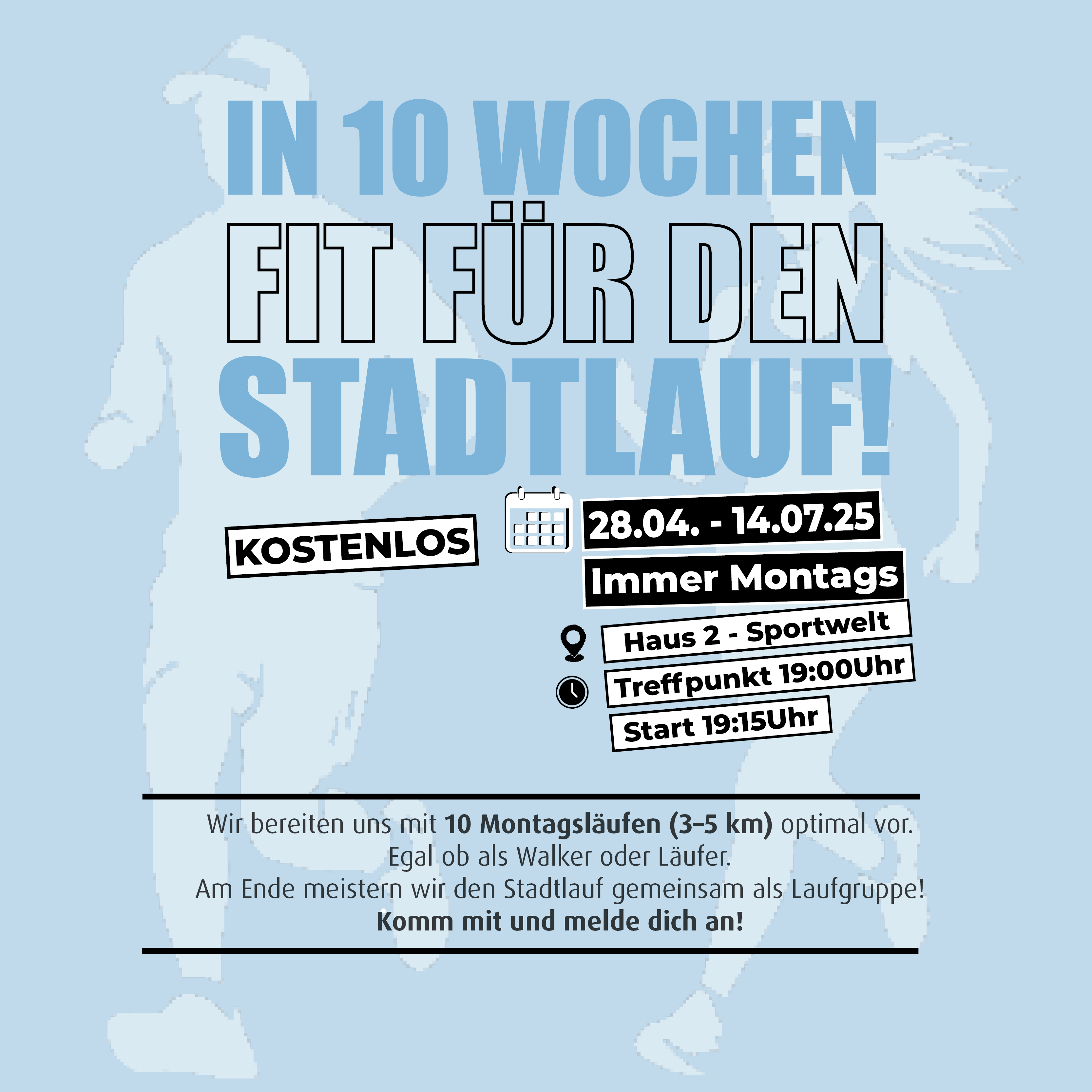 FIT FÜR DEN STADTLAUF!
