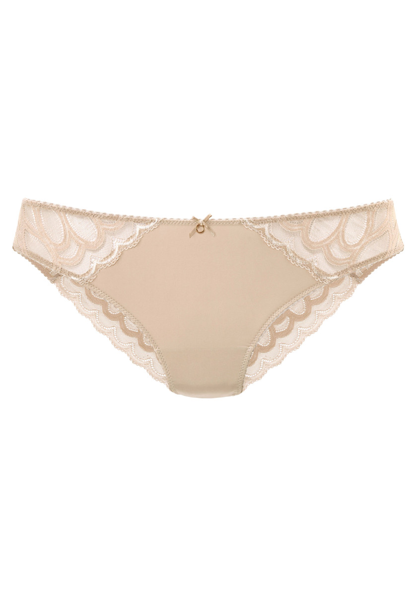 Lascana Damen Tanga „Vittoria“ – Mit Spitze, Microtouch-Qualität, 90% Polyamid, 10% Elasthan