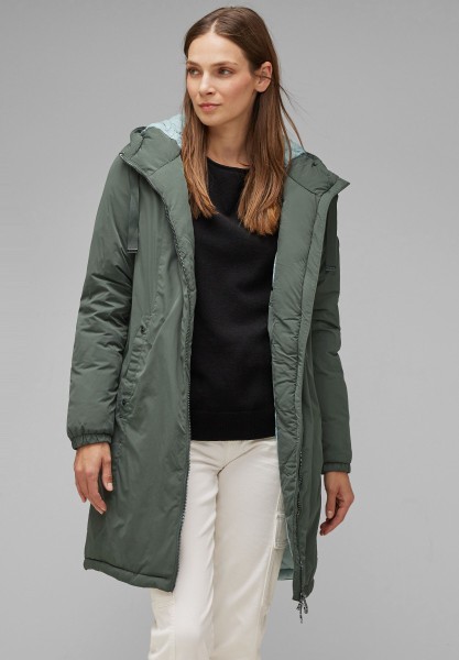 Parka mit 2-Wege Zipper Parkas Jacken Mäntel Bekleidung