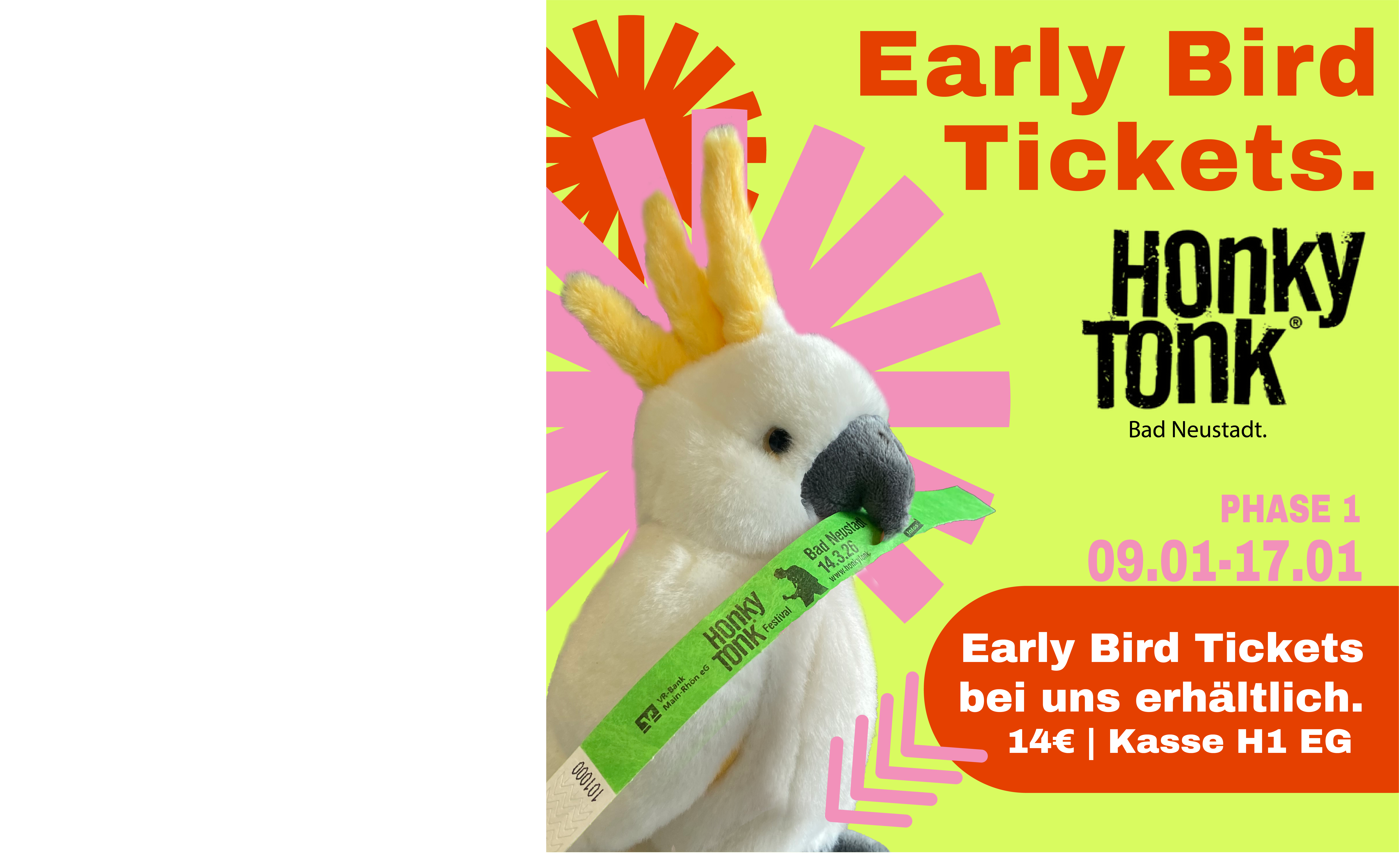 Honky Tonk 2026 ? Early Bird Tickets exklusiv bei uns!